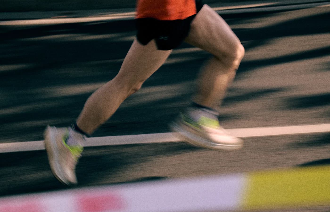 A real running or endurance-training scene.