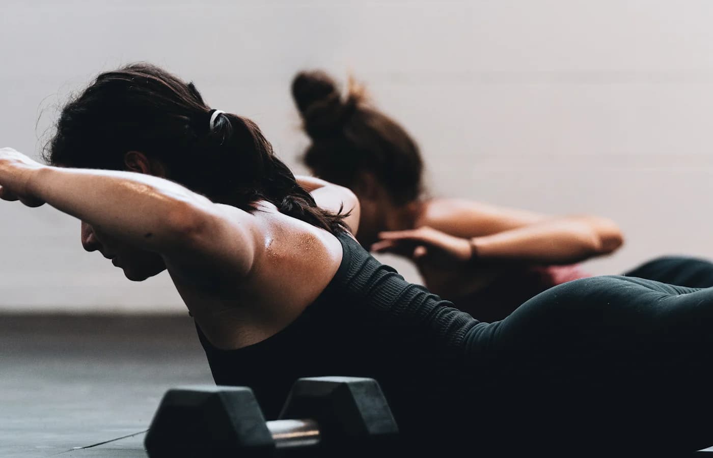 A real strength-training or gym environment.