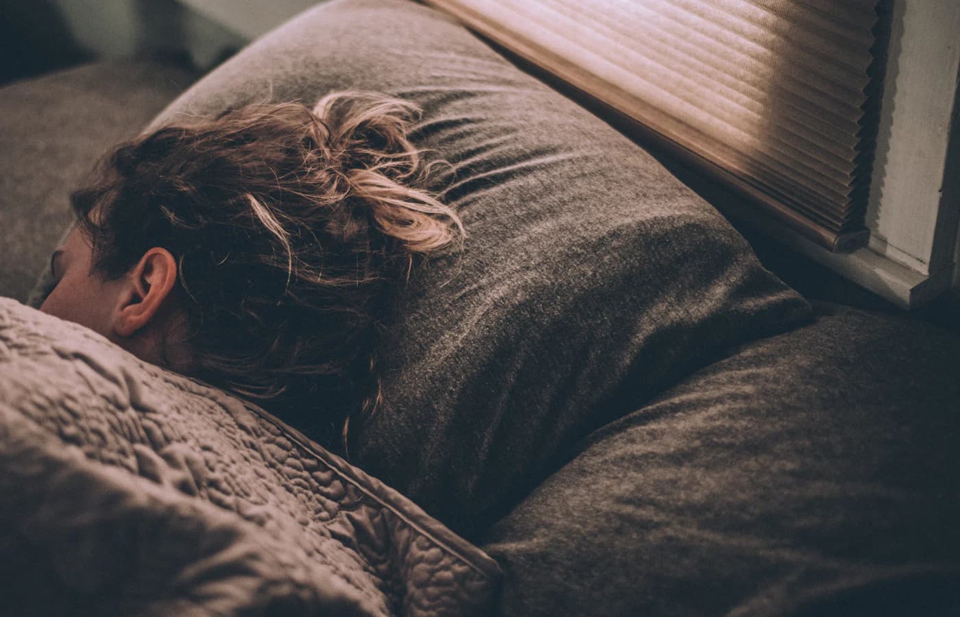 A calm real-world sleep environment.